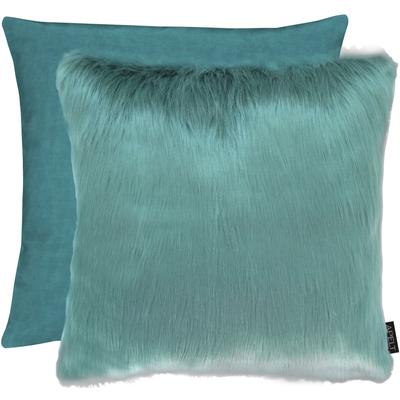 Dekokissen APELT "Lars" Gr. 1, blau (türkis, unifarben), B:45cm H:5cm L:45cm, Polyester, Dekokissen_Sitzkissen_Kissenhüllen Image