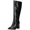 High-Heel-Stiefel MARCO TOZZI "Marco Tozzi Stiefel Lederimitat", Damen, Gr. 38, schwarz, Lederimitat, elegant, Schuhe