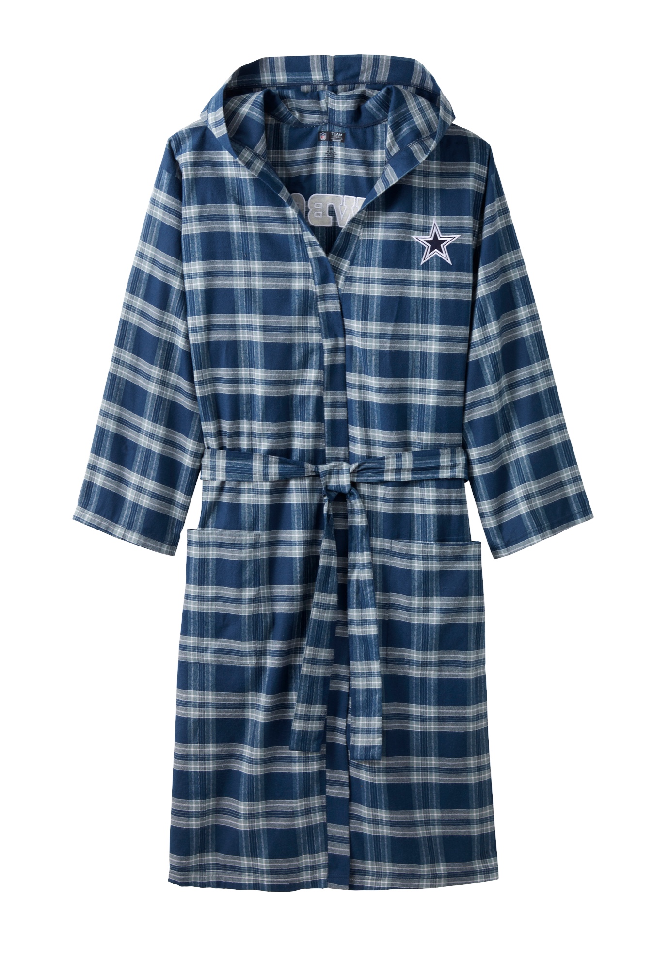 Men’s Big & Tall NFL Robe by KingSize in Dallas Cowboys (Size L/XL)