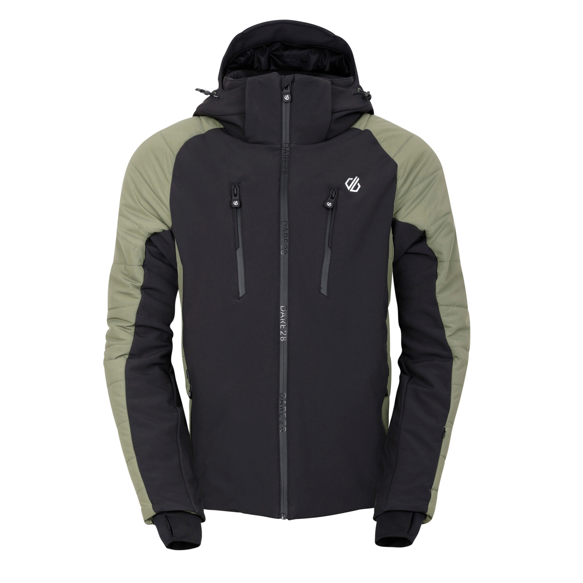 Dare 2B - "Speed II" Skijacke für Herren (Olivingrün/Schwarz) Image