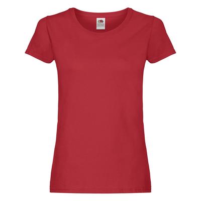 Fruit of the Loom - "Original" T-Shirt für Damen (Rot) Image