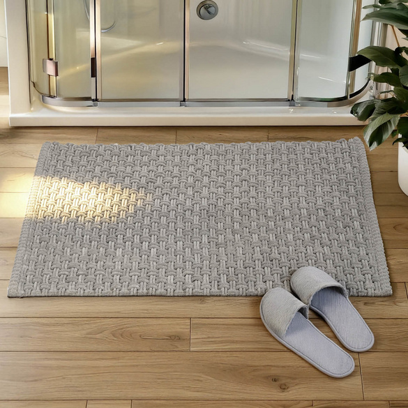 Badteppich Ecoli grau WENKO Image