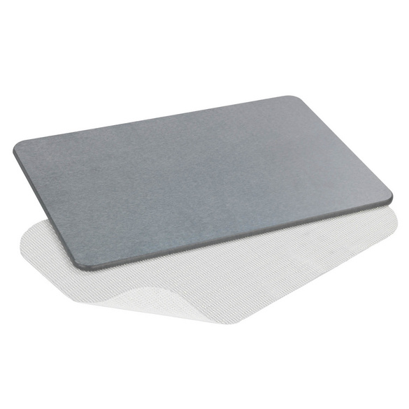 Badematte Simi grau aus Diatomit WENKO Image