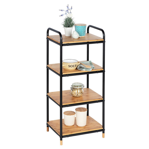 Regal Loft 4 Etagen aus Bambus WENKO Image
