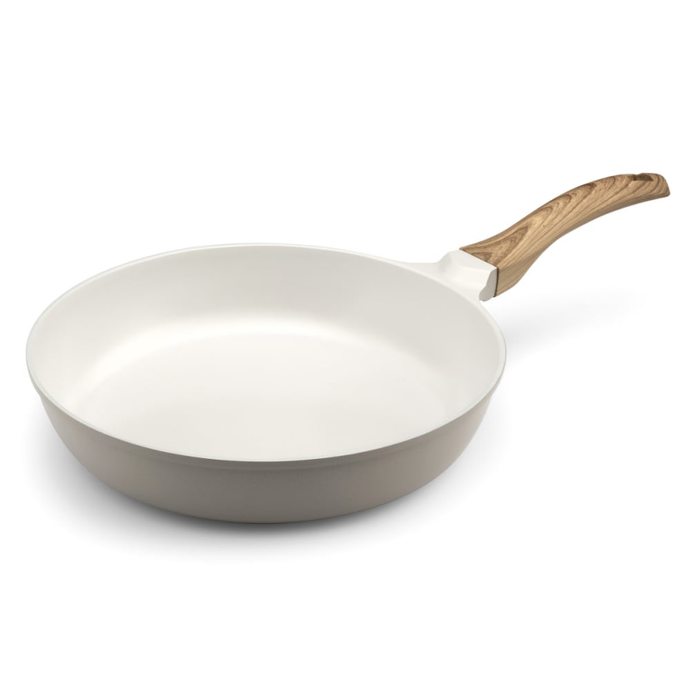 Padella 28 cm con rivestimento in ceramica bianca