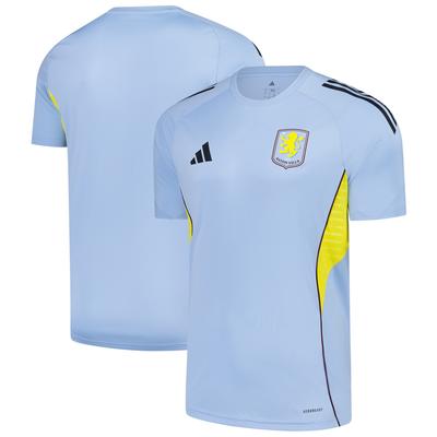 Aston Villa adidas Trainingstrikot – Hellblau Image