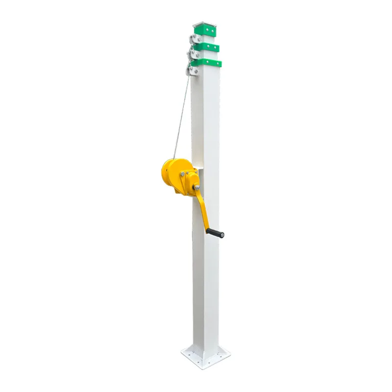 Mobiler Lift, manueller hydraulischer Mast, Handkurbel-Hydraulikstange 4 Meter 5 Meter Image