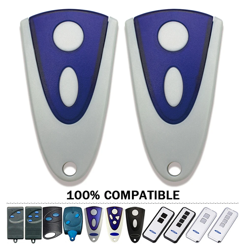 2 Stück NOVOFERM NOVOTRON 502 MAX43-2 504 MAX43-4 512 522 524 Garagentor-Fernbedienung 433 MHz Rolling Code Keyfob Sender Image