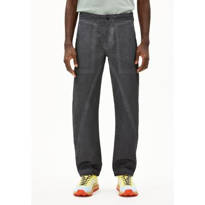 AALBERT | Webhose aus Bio-Baumwolle - anthrazit (29-32) Image