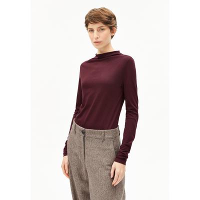 CALUNAA | Longsleeve aus Bio-Woll Mix - rot (L) Image