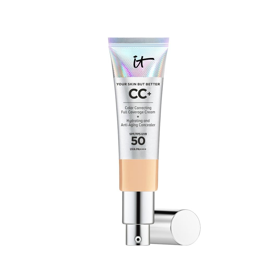 Fondotinta CC+ SPF 50 Medium IT Cosmetics - Coprenza perfetta e protez