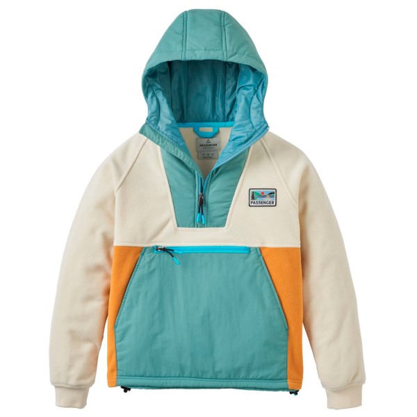 Passenger - Women's Bryni Recycled Hooded Polar Fleece - Fleecepullover Gr S türkis