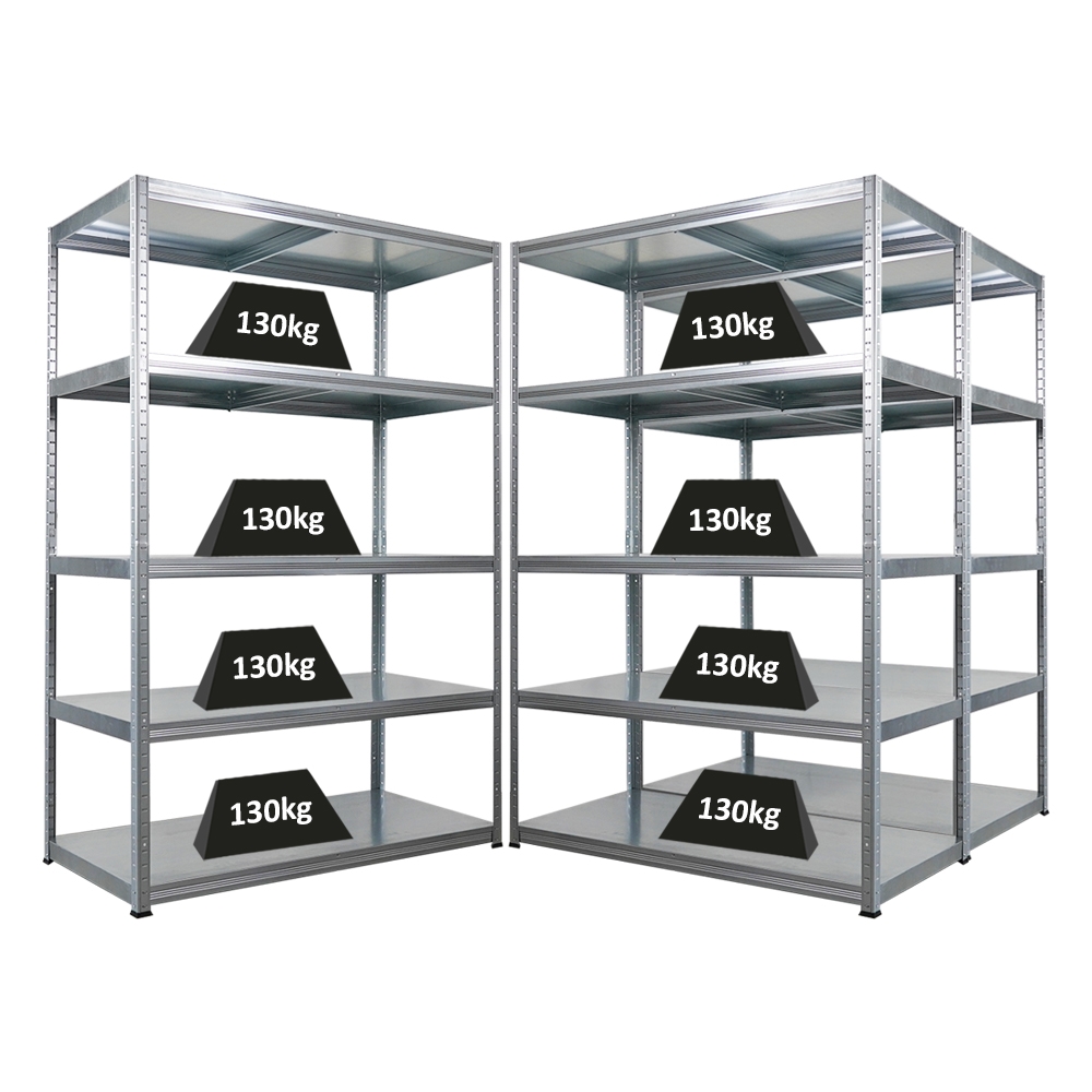 Proregal Mega Deal | 3x Schwerlastregal Steel Eagle | HxBxT 180x120x60cm | Fachlast 130kg | Verzinkt Image