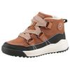 Schnürboots SKECHERS "YANA", Damen, Gr. 35, braun (braun, schwarz), Veloursleder, kontrastfarbene Details, casual, Schuhe, High Top Sneaker, Schnürschuh mit auffälliger Schnürung