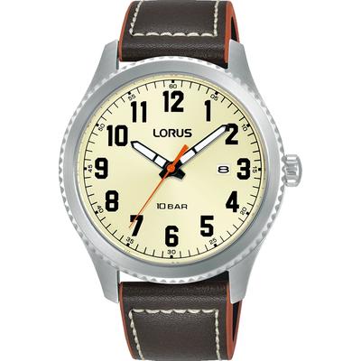 Quarzuhr LORUS, braun, Armbanduhren, Herren, Armbanduhr, Herrenuhr, analog, Tag Image