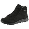 Schnürboots ARA "TORONTO", Damen, Gr. 6 (39), schwarz, Textil, unifarben, Veloursleder, sportlich, Schuhe, Snowboots, Winterstiefel mit Gore-Tex und Weite sehr weit