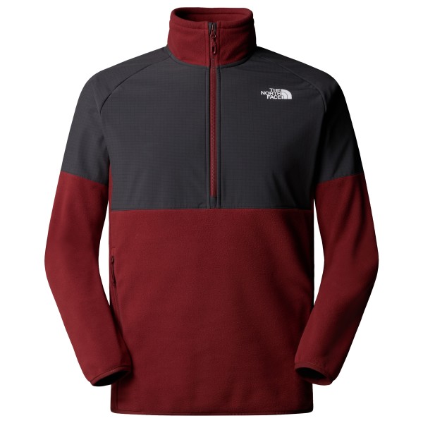 The North Face - Glacier Heavyweight 1/2 Zip - Fleecepullover Gr L rot