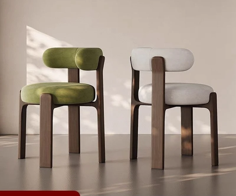 Französisch, Make-up-Hocker, Wohnzimmer, einfach, Massivholz, Esszimmerstuhl, mittelalterlich, Esstisch, Retro, Rückenlehne, Stuhl, Hocker