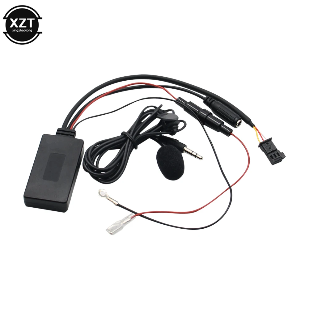 Bluetooth 5.0 Adapter Aux-Kabel mit Mikrofon für Mercedes Benz E/CLS/SLK 2004–2008 mit Comand-System Audio-Stereo-Adapter Aux-Kabel Image