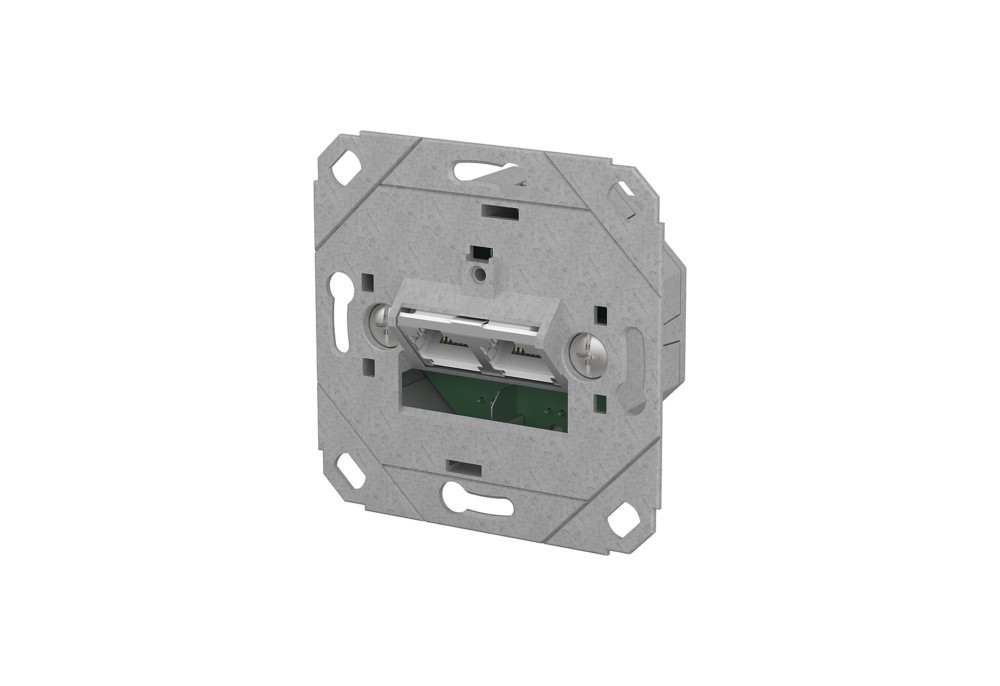 METZ CONNECT E-DAT C6A IDC 2 Port UP0 metallisch Image