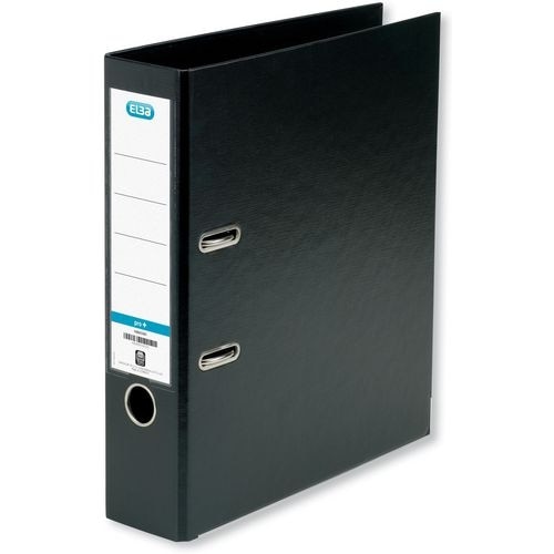 ELBA Smart Pro+ Breit Ordner DIN A4 70 mm Schwarz 2 Ringe 10468 PP (Polypropylen) Image