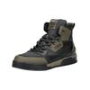 Schnürstiefelette REPLAY "Replay Stiefelette Leder/Synthetik", Herren, Gr. 42, schwarz (schwarz, grün), Leder, Synthetik, casual, Schuhe