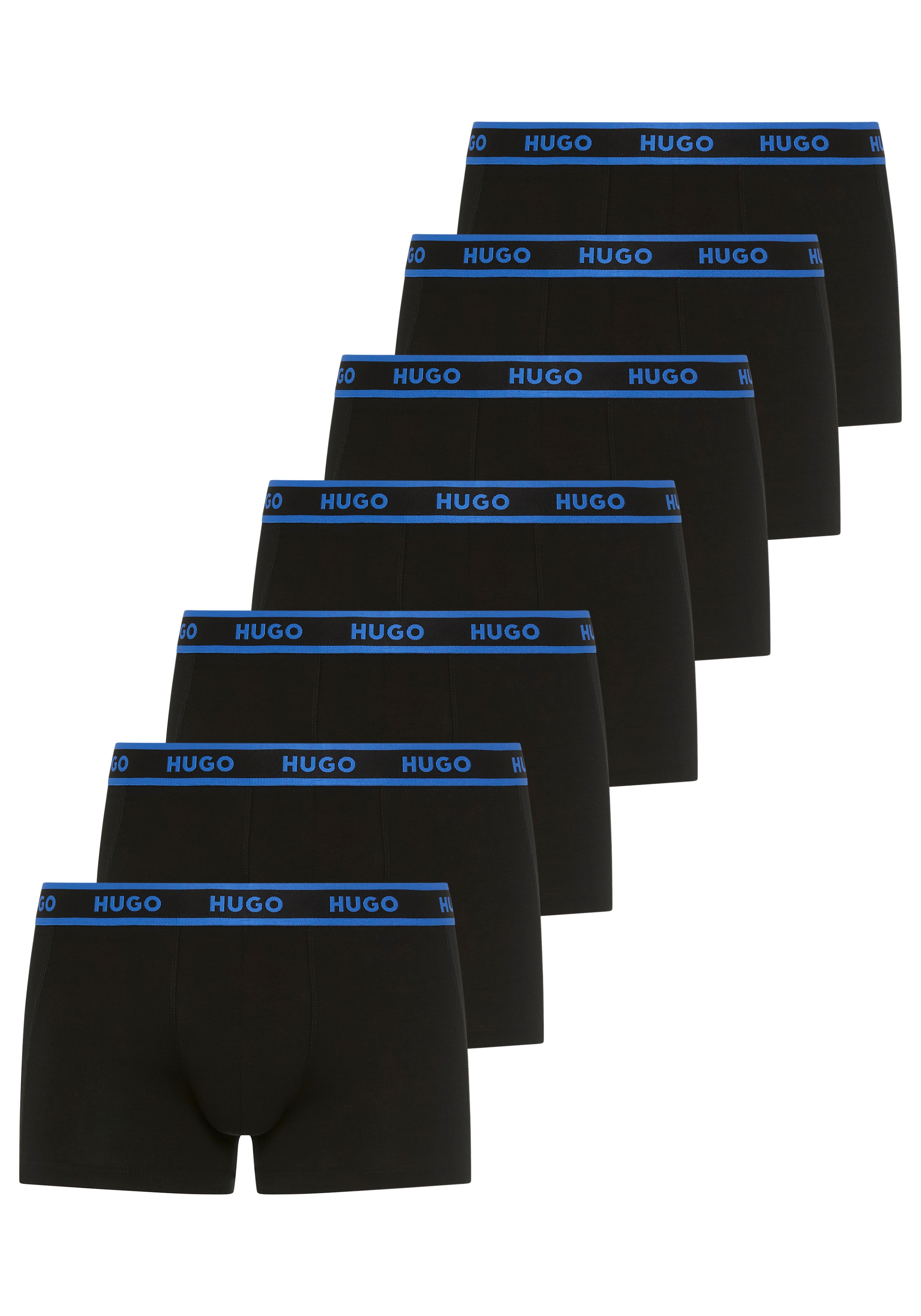 Trunk BOSS, Herren, Gr. S (48), schwarz 001, Jersey, Obermaterial: 95% Baumwolle, 5% Elasthan, körpernah, Unterhosen, elastischer Bund, enganliegend Image