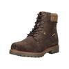 Schnürstiefelette CAMEL ACTIVE "camel active Stiefelette Leder", Damen, Gr. 37, braun (schoko), Leder, casual, Schuhe