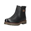 Stiefelette CAMEL ACTIVE "camel active Stiefelette Leder", Damen, Gr. 39, schwarz, Leder, casual, Schuhe