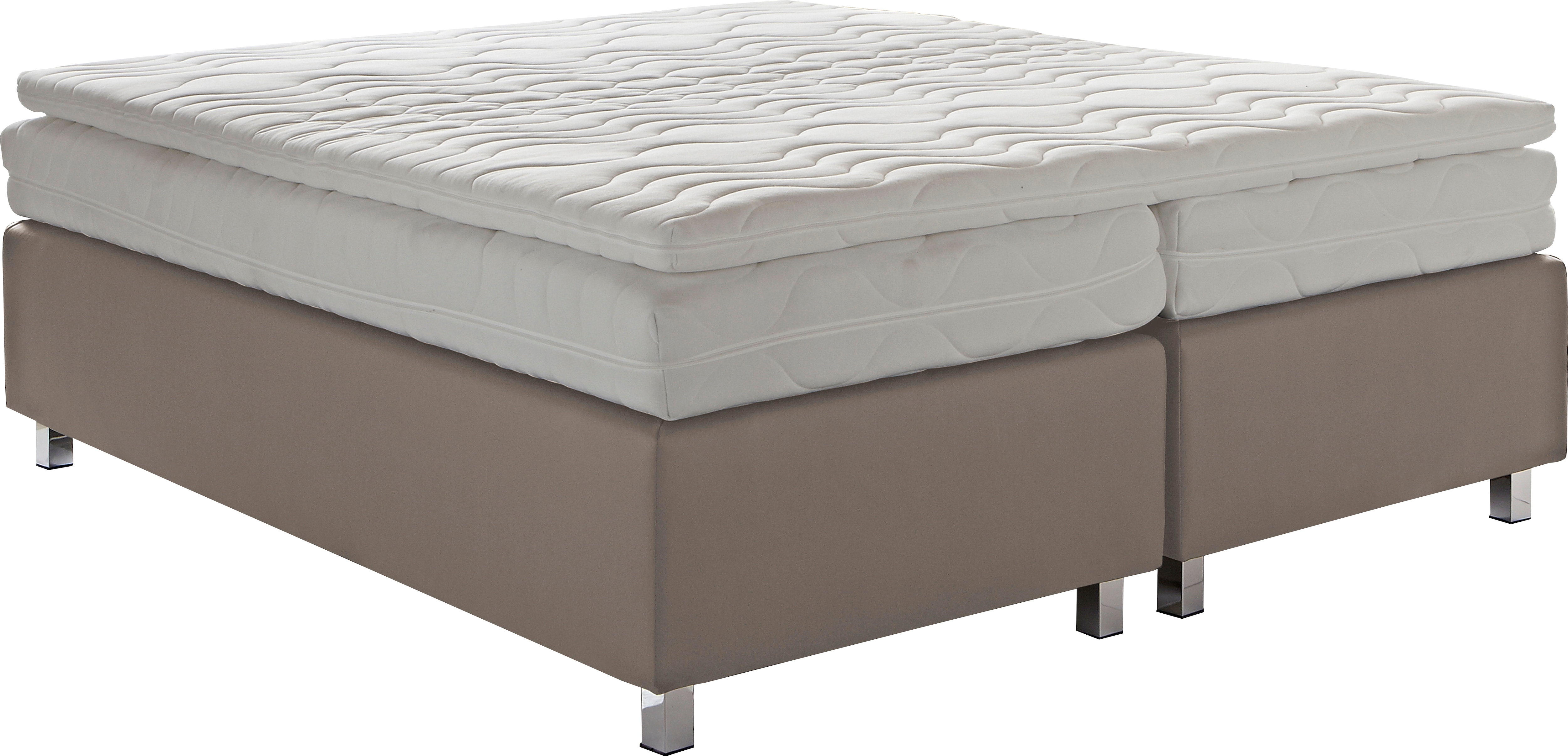 Boxspringbett, pepper, B:180cm L:200cm, WESTFALIA SCHLAFKOMFORT, Komplettbetten Image