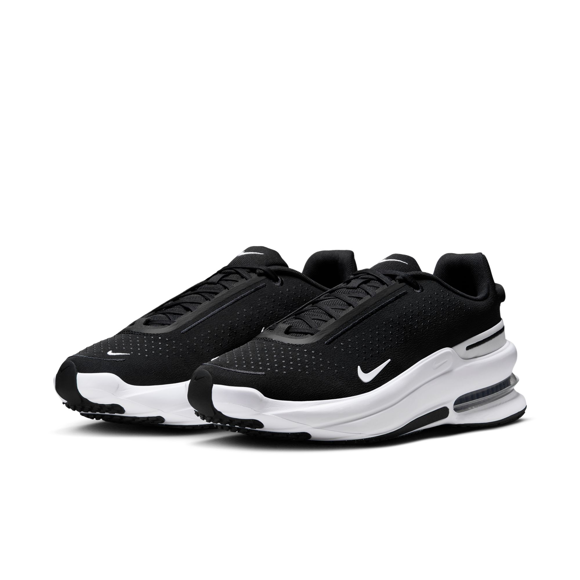 Sneaker NIKE SPORTSWEAR "NIKE AIR ZOOM UPTURN SC", Gr. 44,5, schwarz, weiß, Synthetik, Textil, Schuhe
