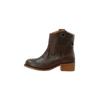 Stiefel CA'SHOTT "Ca'Shott Ankle boots CASVILMA", Damen, Gr. 40, Normalschaft, braun (schwarz braun), Obermaterial: 100% Leder, Schuhe