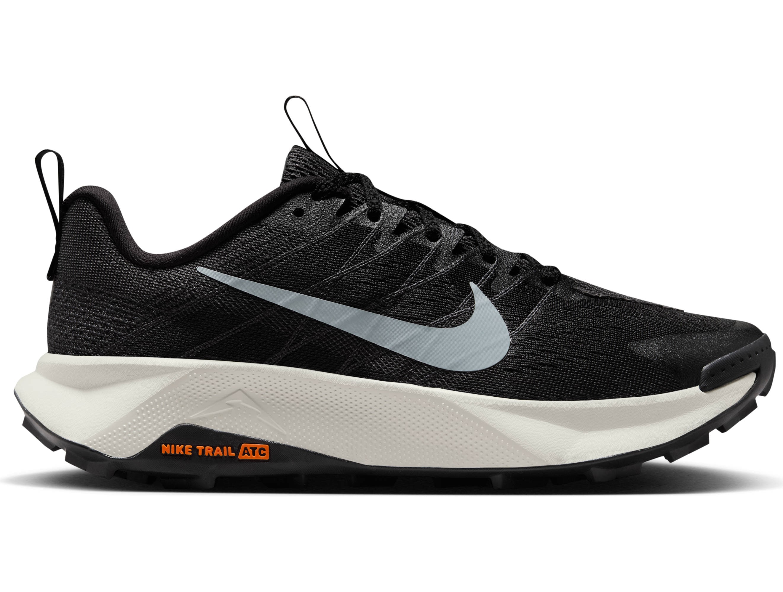 Laufschuh NIKE "W REACTX WILDHORSE 10", Gr. 40,5, schwarz, wolf grau, anthrazit, platinum tint, Synthetik, Textil, Schuhe