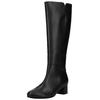 Stiefel GABOR "Gabor Stiefel Glattleder", Damen, Gr. 42, schwarz, Glattleder, casual, Schuhe