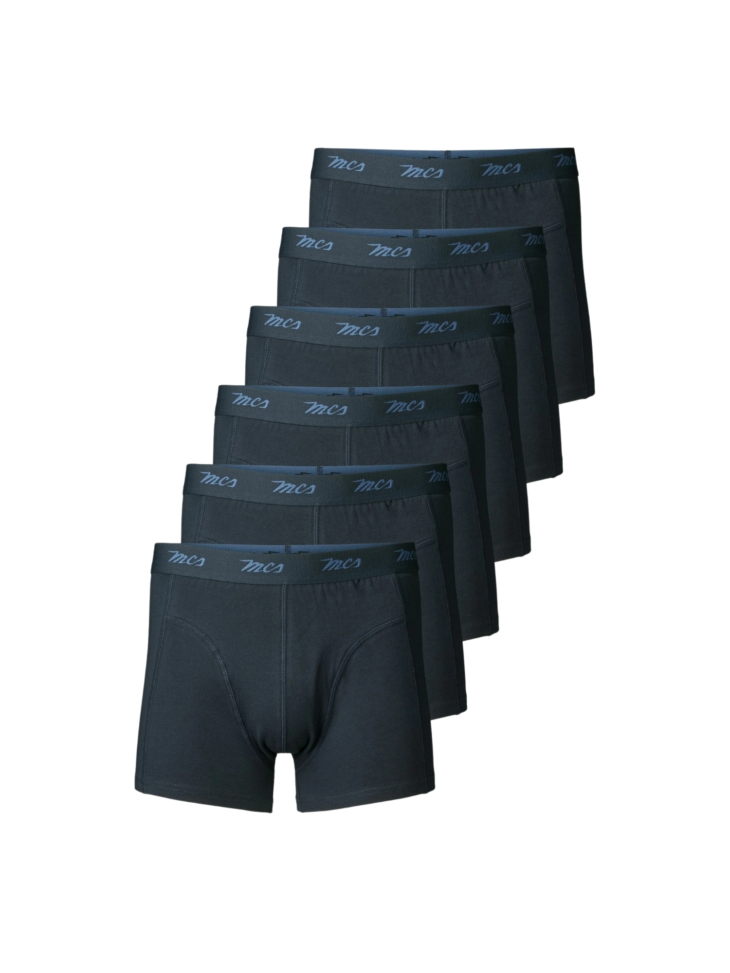 Panty MCS "MCS Underpants Grey", Herren, Gr. 3XL, schwarz sapphire, Obermaterial: 95% Baumwolle, 5% Elasthan, Unterhosen Image