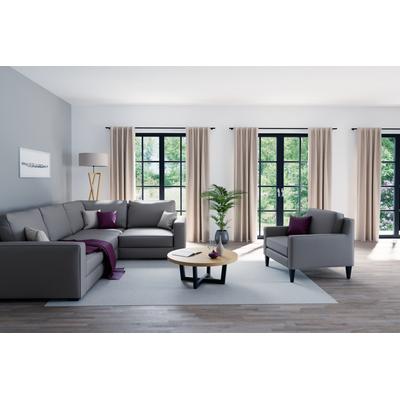 Vorhang HOMING "Sven" Gr. 1, beige, B:140cm H:245cm, Obermaterial: 100% Polyester, Gardinen, Fertigschal Image