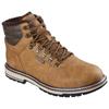 Winterstiefel SKECHERS "CORADO-MEMPHIS", Herren, Gr. 45, braun (hellbraun), Lederimitat, casual, Schuhe, Schnürstiefel mit Warmfutter