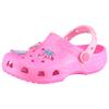 Clog CROCS "Mattel Pink Barbie Cls Clog K", Kinder, Gr. 32, rosa (rosa, pink), Croslite, casual, Schuhe, Barbie Clog, Hausschuh mit Herzchen
