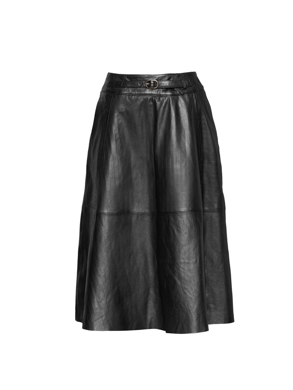 Bugatti Lederrock Damen schwarz, 38