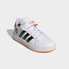 Sneaker ADIDAS SPORTSWEAR "ADIDAS DISNEY COCO GRAND COURT KINDER", Gr. 33, cloud weiß, core schwarz, eqt orange, Synthetik, sportlich, Schuhe