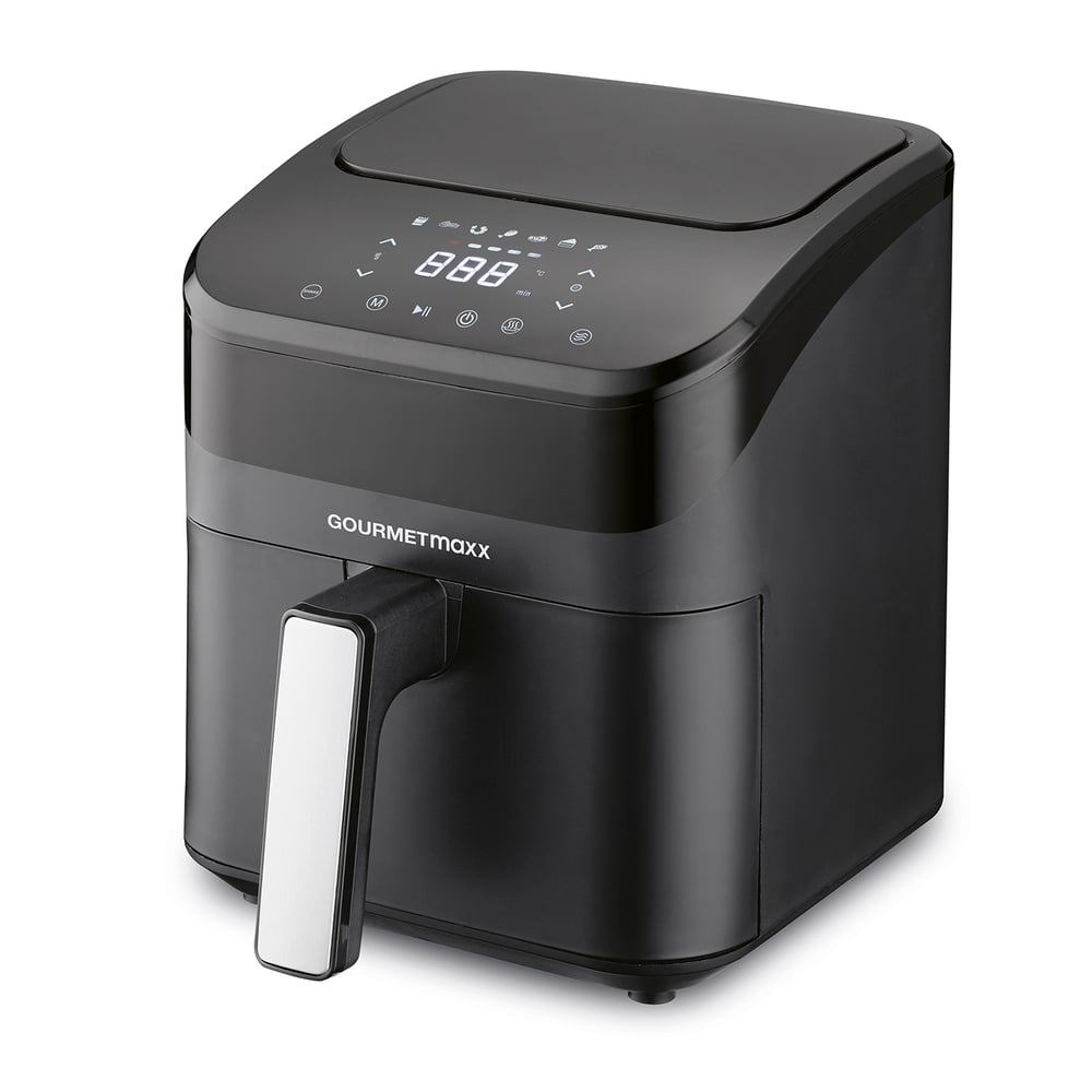 GOURMETmaxx Heißluft-Fritteuse Digital 4l 1400W schwarz Image