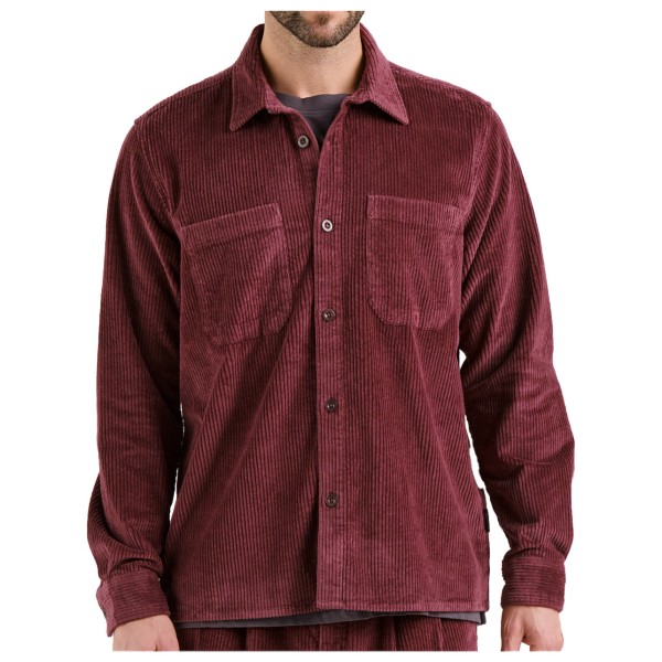 DEDICATED - Shirt Kil Corduroy - Hemd Gr M rot