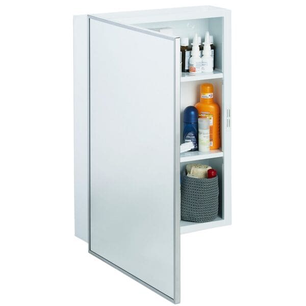 relaxdays Spiegelschrank fürs Bad