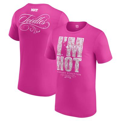 Tiffany Stratton NXT Debut Authentic T-Shirt für Herren in Pink Image