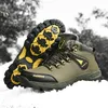 Warme Plüsch Wintersport schuhe für Mann High-Top wasserdichte Wanderschuhe Herren Trainer Outdoor Trekking Turnschuhe Größe 47