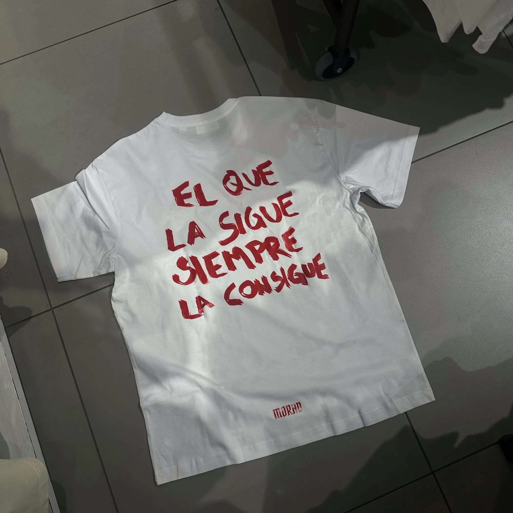 T-shirt Morad Sigue Tour Album T Hemd Männer Frauen Hohe Qualität Baumwolle T-shirt Mode Hip Hop Kurzarm T-shirts Streetwear Image