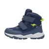 Winterboots KANGAROOS "K-FR BOREALIS V RTX", Damen, Gr. 34, bunt (dk navy, lime), Synthetik, Textil, sportlich, Schuhe, Snowboots, Winterboots, Winterschuhe, wasserdicht, wärmend
