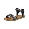Riemchensandale BLOWFISH "Blowfish Sandalen Lederimitat", Damen, Gr. 38, schwarz, Lederimitat, casual, Schuhe
