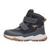 Winterboots KANGAROOS "K-FR BOREALIS V RTX", Damen, Gr. 34, raven, rubber, Synthetik, Textil, sportlich, Schuhe, Snowboots, Winterboots, Winterschuhe, wasserdicht, wärmend