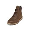 Stiefelette MARC O'POLO "mit Innenzipper", Damen, Gr. 46, braun (schwarz braun), Obermaterial: 100% Leder (Rind), unifarben, Schuhe